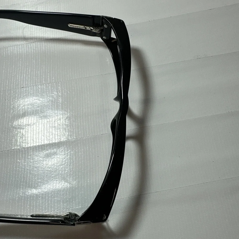 Gucci GG  Rectangular Sunglass Eyeglass (Frame Only )Black